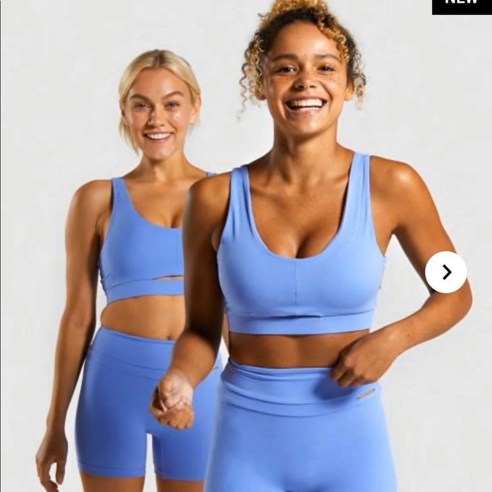 Gymshark Whitney sports bra - beautiful blue